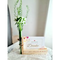Kartenständer Mit Vase /Reagenzglas/ Fotohalter Reagenzglas Kartenständer Mit Vase /Reagenzglas/ Fotohalter Reagenzglas von JulieElli