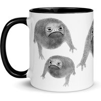 11 Unzen Kaffee Tasse Frosch Goblincore Dunkel Academia Geschenk Folk Art Geburtstag Housewarming Wunderlich Gruselig Süß Schrullig Lustig Regen von JulieFitzGeraldArt