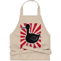 Premium Taschenschürze Schwarz Ente Vogel Gans Kochen Backen Volkskunst Geburtstag Lustiges Einweihungsgeschenk Barkeeper Koch Goth Emo Weird Gothic von JulieFitzGeraldArt