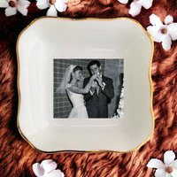 Benutzerdefinierte Foto Ring Gericht-Weihnachtsgeschenke-Personalisiertes Auf Gericht-Hochzeitsgeschenk-Jahrestag Geschenke-Schwester von JulienPShop