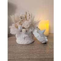 Trockenblumengesteck Im Karusell, Kinderkarussell Deko, Pferdedeko Trockenblumengesteck Im Karusell, Kinderkarussell Deko, Pferdedeko von JulisDekozauber