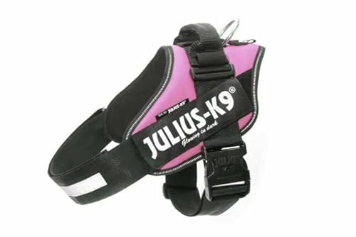 16IDC-PN-1 Julius K9® IDC Geschirr Größe 1 - Brustumfang: 66-85cm - Farbe: pink / rosa - Hundegeschirr Einsatzgeschirr Powergeschirr Hetzgeschirr INNOVA DOG COMFORT - K-9 von Julius K9