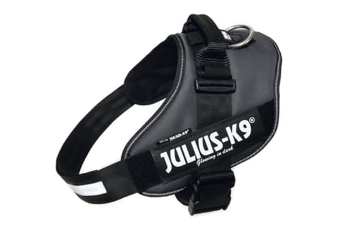 Julius-K9, IDC Powergeschirr, Größe: 2XL / 3, Anthrazit von JULIUS K-9
