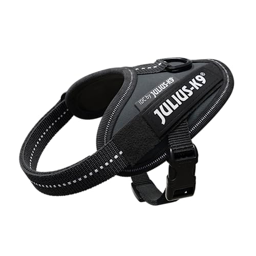 Julius-K9, IDC Powergeschirr, Größe: 3XS / Baby 1, Anthrazit von JULIUS K-9