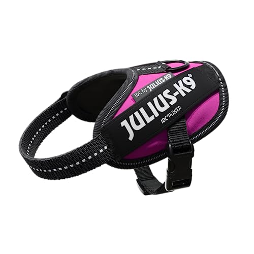 JULIUS K-9 IDC Powergeschirr, Größe: 2XS / Baby 2, Dunkelpink, 16IDC-DPN-B2 von JULIUS K-9