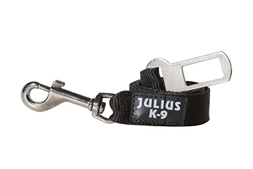 Julius-K9, 16SGA-1, Sicherheitsgurtadapter für Hunde, Größe: 1, schwarz von JULIUS K-9