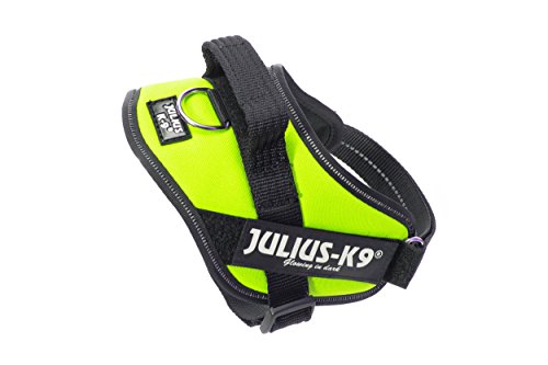 JULIUS K-9 IDC Powergeschirr, Größe: XS / Mini-Mini, Neon Grün, 16IDC-NE-MM von JULIUS K-9