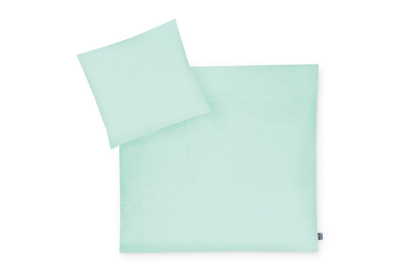 Julius Zöllner Babybettwäsche uni aqua mint Bettwäsche 80x80+35x40, 2 teilig, Baby bettwäsche Julius Zöllner Babybettwäsche uni aqua mint Bettwäsche 80x80+35x40, 2 teilig, Baby bettwäsche von Julius Zöllner