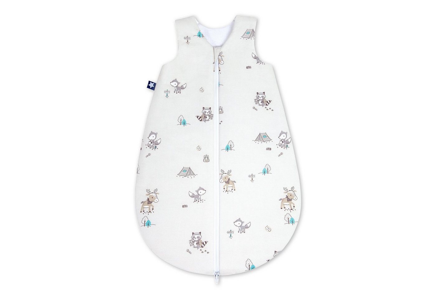 Julius Zöllner Babyschlafsack Schlafsack Jersey Fuchs & Elch 62 von Julius Zöllner