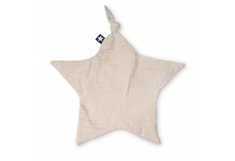 Julius Zöllner Kuscheltuch sand Schnuffeltuch Musselin, (2-tlg), Baby bettwäsche von Julius Zöllner
