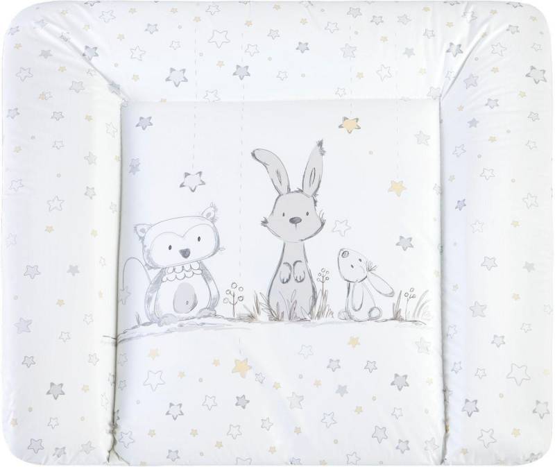 Julius Zöllner Wickelauflage Softy, Häschen und Eule (1-tlg), Made in Germany von Julius Zöllner