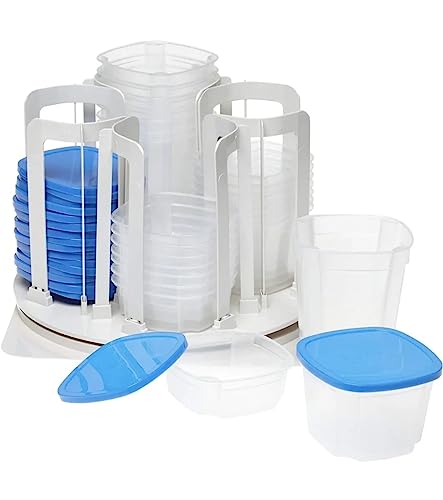 Spin N Store Swirl Around Carousel Organiser - Compact Storage for Your Food Containers von HG