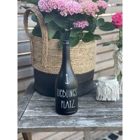 Dekoflasche Schwarz Matt Mit Text/Spruch Vase + Kerzenhalter Ostern - Hochzeit Standesamt Garten Party Deko Sommer Dekoflasche Schwarz Matt Mit Text/Spruch Vase + Kerzenhalter Ostern - Hochzeit Standesamt Garten Party Deko Sommer von JumesDesign