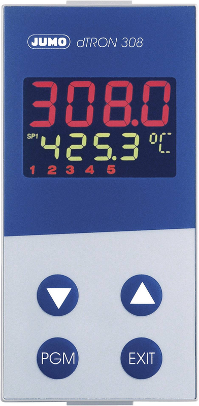 Jumo D Tron 308 Hoch Pid Temperaturregler Pt100 Pt500 Pt1000 Kty11 6 Messgerät B-Ware von Jumo