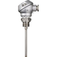 Jumo - Temperatursensor Fühler-Typ Pt100 -50 bis 400 °c Fühler-Länge 250 mm Fühlerbreite 6 mm von Jumo