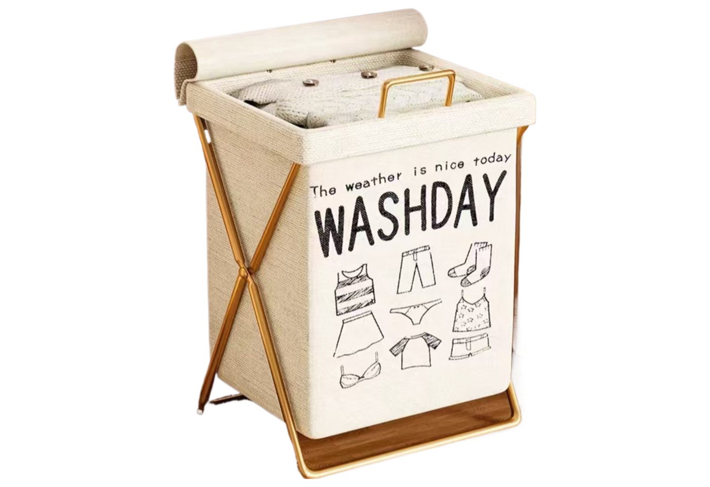 Jumpeak Wäschesortierer wäschekorb 3 fächer,wäschekorb mit deckel, wäschekorb 2 fächer,Aufbewahrungskorb,Faltbar Jumpeak Wäschesortierer wäschekorb 3 fächer,wäschekorb mit deckel, wäschekorb 2 fächer,Aufbewahrungskorb,Faltbar von Jumpeak