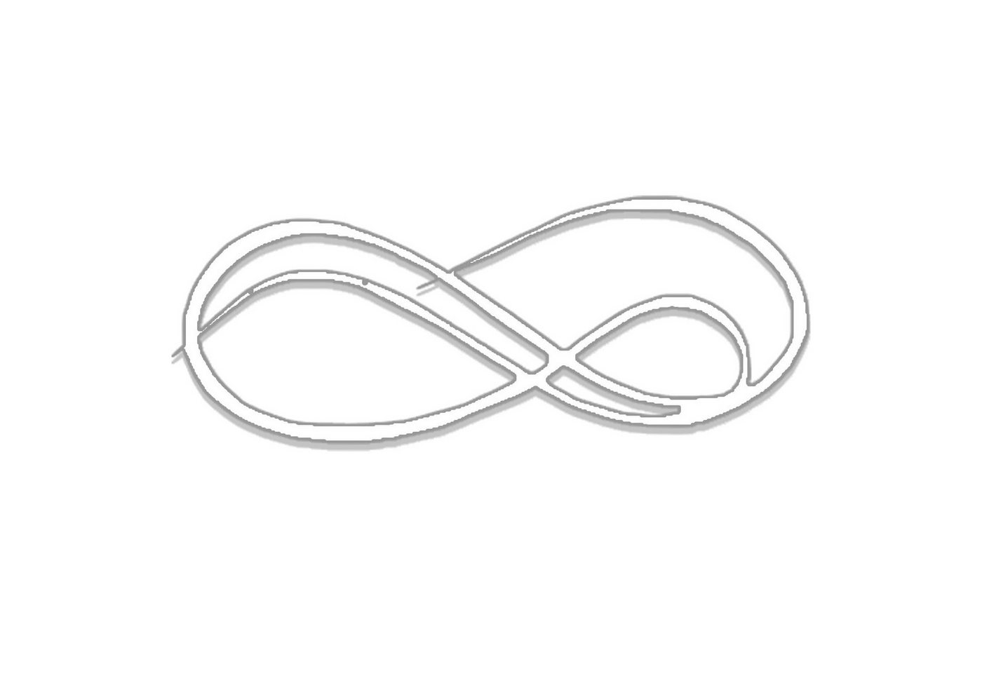 Jumpeak Wanddekoobjekt Abstrakte Linie Metall Wanddekoration, Minimalistische Abstraktion, Hergestellt aus Metall,Schwarz,weiß, 100×25cm von Jumpeak