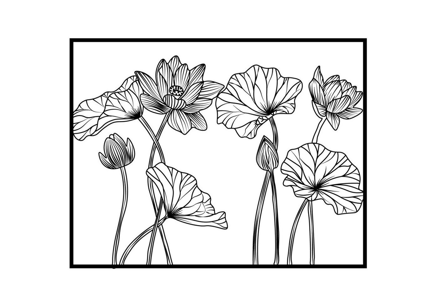 Jumpeak Wanddekoobjekt Lotus Metall Kunst Wanddekorationen, schöne Blumen, Pastorale Blumen, Hergestellt aus Metall,Schwarz,weiß,Gold, Silber,48*53cm Jumpeak Wanddekoobjekt Lotus Metall Kunst Wanddekorationen, schöne Blumen, Pastorale Blumen, Hergestellt aus Metall,Schwarz,weiß,Gold, Silber,48*53cm von Jumpeak