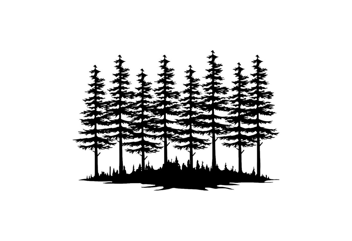 Jumpeak Wanddekoobjekt wanddekoration metall,Wald,Grasland,Bäume,wall art,Abstrakte Kunst, wanddekoration wohnzimmer,Natürliche Pflanzen,Eisen,4 Farben,2 Größen Jumpeak Wanddekoobjekt wanddekoration metall,Wald,Grasland,Bäume,wall art,Abstrakte Kunst, wanddekoration wohnzimmer,Natürliche Pflanzen,Eisen,4 Farben,2 Größen von Jumpeak