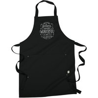 Glauben Sie Immer Etwas Wunderbares, Bestickte 8 Unzen Bio-Baumwolle, Öko-Schürze Aus Recyceltem Polyester von JumpingJackalope