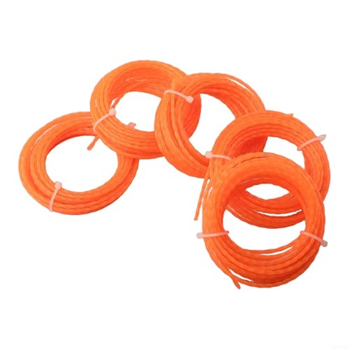 5 Stück 0 241,3 cm Nylon-Freischneiderschnur für Ego für Rasen- und Gartentrimmen 5 Stück 0 241,3 cm Nylon-Freischneiderschnur für Ego für Rasen- und Gartentrimmen von Jumplushion