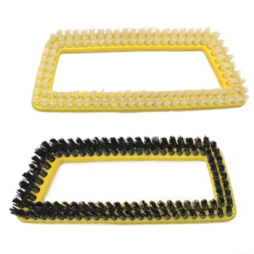 Austauschbarer Bürstenkopf für Bodenreinigung mit Nylonborsten mit hoher Härte für Kärcher SC1 SC2 SC3 SC4 SC5 Serie Reiniger CTK1020 (transparent + schwarz) von Jumplushion
