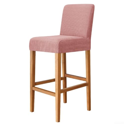 Dehnbare Stuhlhussen für Barhocker in Restaurants oder Häusern, bequemes und funktionales Design (Rosa) von Jumplushion