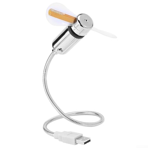 Desktop-USB-Ventilator mit digitaler Uhr-Temperaturanzeige, tragbarer Mini-Kühlventilator, flexibler Hals-Luftzirkulator mit Echtzeit-Monitor für Heimbüro-Computer Desktop-USB-Ventilator mit digitaler Uhr-Temperaturanzeige, tragbarer Mini-Kühlventilator, flexibler Hals-Luftzirkulator mit Echtzeit-Monitor für Heimbüro-Computer von Jumplushion