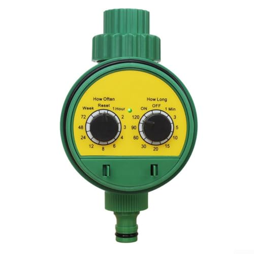 Elektronischer Garten Wassertimer Programmierbarer Bewässerungsregler Sprinklersystem mit Selbsttestfunktion für Pflanze Rasen Outdoor Bewässerung von Jumplushion