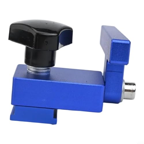 Holzbearbeitungszaun Flip Stopper Gehrungsschiene Stop Werkzeug für Standard-T-Schiene, aus rostbeständiger Aluminiumlegierung, entworfen, um die Zaunbewegung zu begrenzen, inklusive zwei Größen (Typ Holzbearbeitungszaun Flip Stopper Gehrungsschiene Stop Werkzeug für Standard-T-Schiene, aus rostbeständiger Aluminiumlegierung, entworfen, um die Zaunbewegung zu begrenzen, inklusive zwei Größen (Typ von Jumplushion