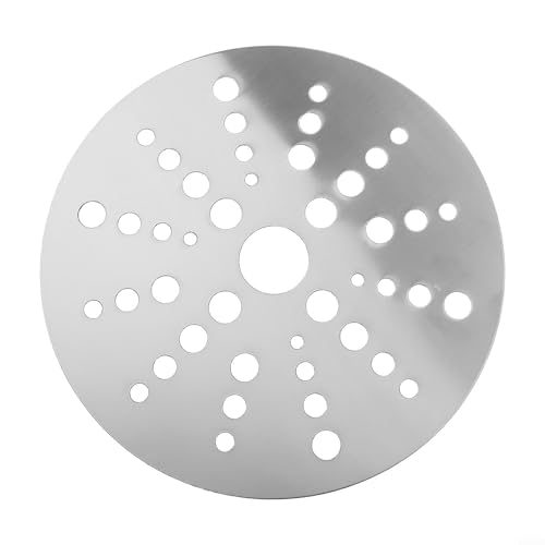 Induktionsherd Wärmeverteiler Platte sicheres Kochen mit Glastöpfen und effektiver Wärmeverteilung (19,8 cm) von Jumplushion