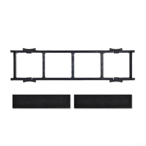 Klimaanlagen-Filterhalterung mit Wattepad, Luftreinigungssystem, Staubkontrollgerät für Raumluftqualitätsmanagement, schwarz, 21 x 5 cm (Set) von Jumplushion