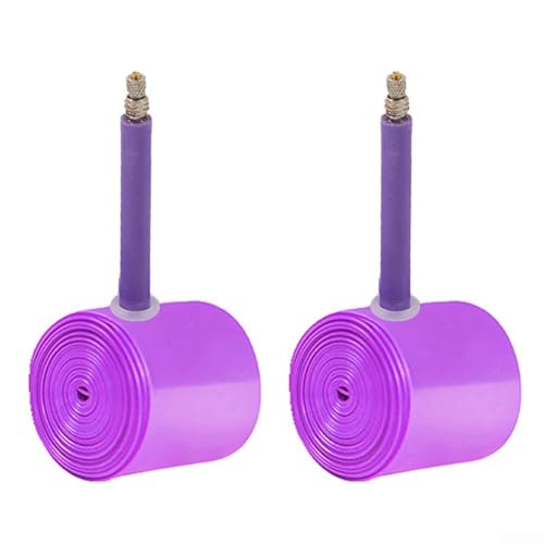 Leichter TPU-Innenschlauch 700C 35g für Rennräder, passend für 23C 25C 26C 28C 30C mit lang anhaltender Leistung und Stabilität (45 mm 2 Stück) von Jumplushion