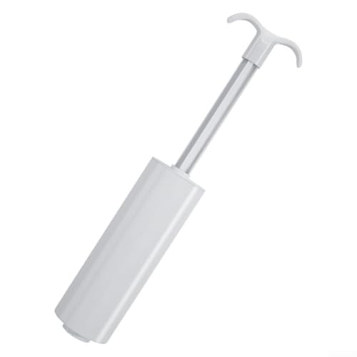 Manuelle Vakuum-Kompressions-Aufbewahrungstasche für mehrere Aufbewahrungssituationen, einschließlich Reise- und Heimorganisation (Pumpe (weiß)) von Jumplushion