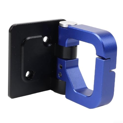 Motorrad Front Cargo Haken Premium Aluminiumlegierung für sichere Befestigung (blau) von Jumplushion