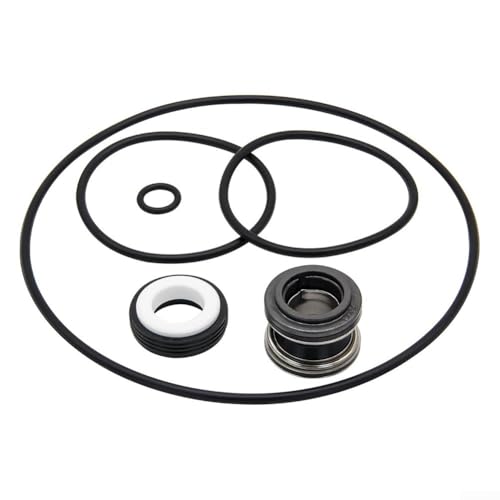 PS-200 Wellendichtring O-Ring Rebuild Kit für XP2 Serie Poolpumpe, Ersatzteile Set mit Volute Union Drain O-Ringen, Pumpenwellendichtung für XP2E Flo-Master, einfache Installation von Jumplushion