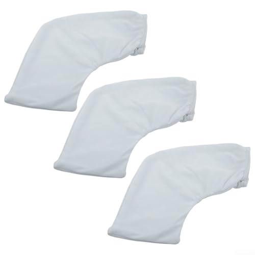 Pool-Staubsauger-Ersatz-Filterbeutel, dichtes Nylon-Netz-Filtrationssystem, Schwimmbadreiniger, Teile, kompatibel mit Pilot für H1-Modell (3 Stück) von Jumplushion