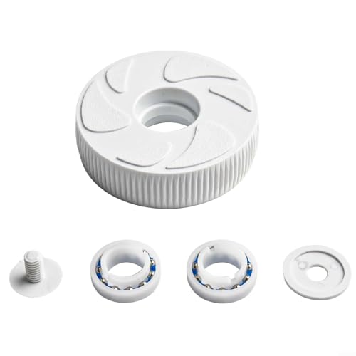 Poolreiniger-Umlenkrad-Set für Polaris-Ersatzteil-Set mit Lager-Dichtungsschraube mit ABS-Material für effiziente Poolwartung, einfache Installation von Jumplushion