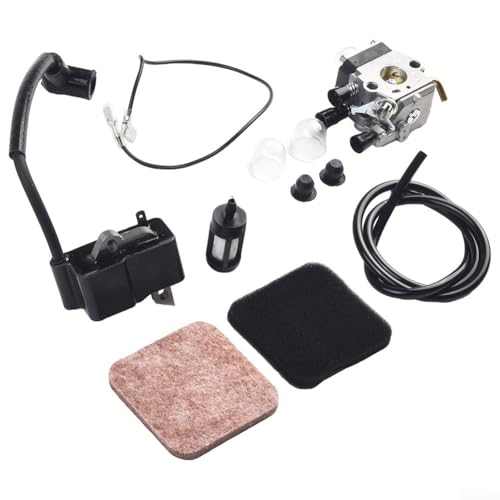 Professionelles Vergaser-Zündspule Wartungsset Luftfilter Kraftstoffsystem-Komponenten kompatibel mit FS80R FS85 HS80 Gartentrimmer-Teilen Professionelles Vergaser-Zündspule Wartungsset Luftfilter Kraftstoffsystem-Komponenten kompatibel mit FS80R FS85 HS80 Gartentrimmer-Teilen von Jumplushion