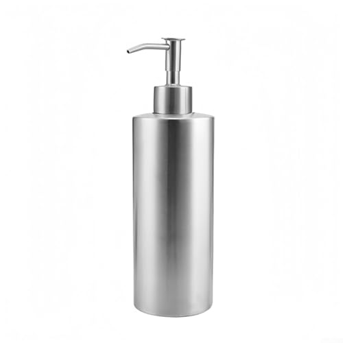 Seifenspender aus Edelstahl für Küche und Badezimmer, geeignet für die Dosierung von Handseife, Spülseife oder Lotion (550 ml) von Jumplushion