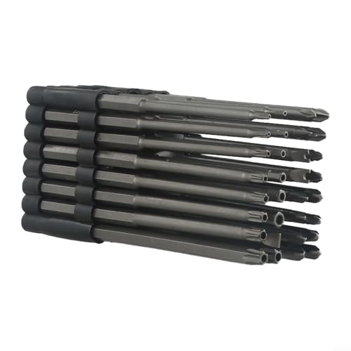 Tamper Proof Torx-Schraubendreher-Bit-Set, 150 mm lang, für PH1, PH2, PZ1, PZ2, für Präzisionsarbeiten, 32-teilig Tamper Proof Torx-Schraubendreher-Bit-Set, 150 mm lang, für PH1, PH2, PZ1, PZ2, für Präzisionsarbeiten, 32-teilig von Jumplushion