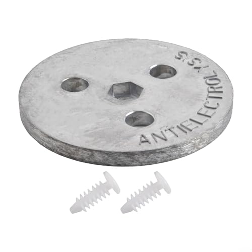 Zink-Anodenplatten für effektives Poolmanagement, einzeln oder in Sets erhältlich (1 Stück) von Jumplushion