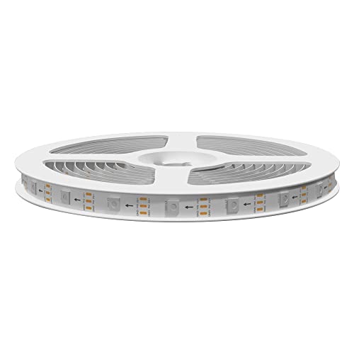Jun-Saxifragelec LED Streifen Lights, WS2812B 5V Individuell Adressierbarer Flexibler PCB IP65 Wasserdichtes (White) (5m 30LED/m) von Jun-Saxifragelec