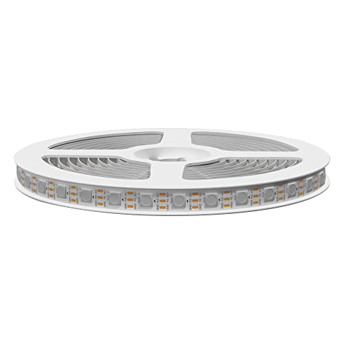 Jun-Saxifragelec LED Streifen Lights, 5m 60LED/m WS2812B 5V Individuell Adressierbarer Flexibler PCB IP65 Wasserdichtes (White, Indoor) von Jun-Saxifragelec