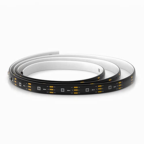 RGB LED-Streifen WS2812B Individuell adressierbarer Flexibler schwarzer PCB Dream Color Strip IP65 Wasserdichtes DIY-Projekt mit Steuerung (DC 5V) ， für TV, Party, Weihnachten usw.(1m, 30 LED/m) von Jun-Saxifragelec