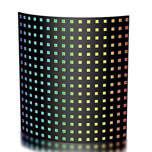 WS2812B RGB Individuell Adressierbare LED-Matrix Flexible FCB Vollfarb-Pixelmatrix für K-1000C, SP107E usw (DC 5V) (16x16 Pixels) von Jun-Saxifragelec