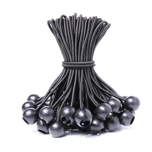 JunGG Spanngummis mit Kugel 12 Stück, Planenspanner mit Kugel 20cm, Gummispanner Zeltgummis Expanderschlingen Gummischlaufen für Planen Zelt Banner JunGG Spanngummis mit Kugel 12 Stück, Planenspanner mit Kugel 20cm, Gummispanner Zeltgummis Expanderschlingen Gummischlaufen für Planen Zelt Banner von JunGG