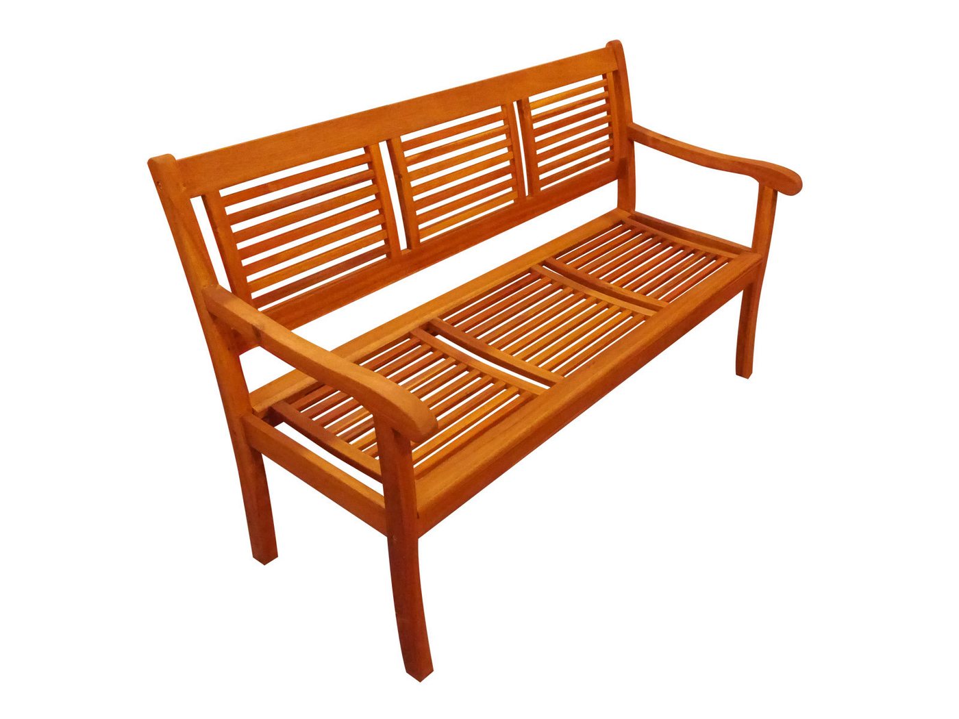 Junado® Gartenbank Coruna, massives Akazieholz, 110 cm oder 150 cm, 2- oder 3-Sitzer Sitzbank von Junado®