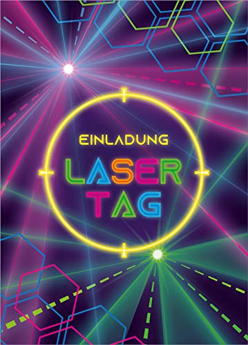 12 Einladungskarten zum Geburtstag Kindergeburtstag Lasertag Party Mädchen Jungen Erwachsene/Laser Tag 12 Einladungskarten zum Geburtstag Kindergeburtstag Lasertag Party Mädchen Jungen Erwachsene/Laser Tag von Junaversum