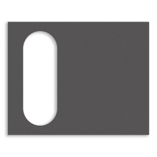 Jung Edelstahl Design Modernes V2A Edelstahl Türschild für Reolink Smarte Video Türklingel - Klingelschild 20x16 cm Haustürschild mit Namen individuell personalisierbar (Eisenglimmer db 703) von Jung Edelstahl Design